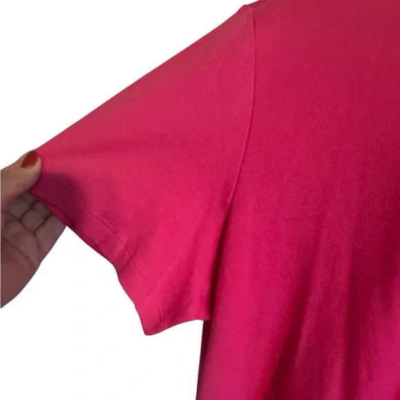 NWT SPRING/SUMMER Pink Short Sleeve Tee PLUS: 2X #B - Picture 3 of 8